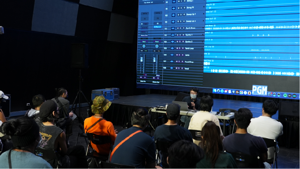 2022臺北音樂不斷電10強培訓課程。