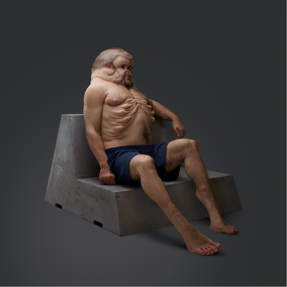 Graham © Patricia Piccinini Courtesy of the artist and Transport Accident Commission.