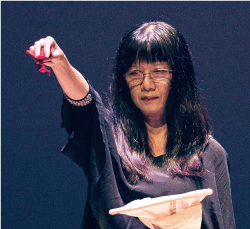 焦點詩人張芳慈，攝影：林政億